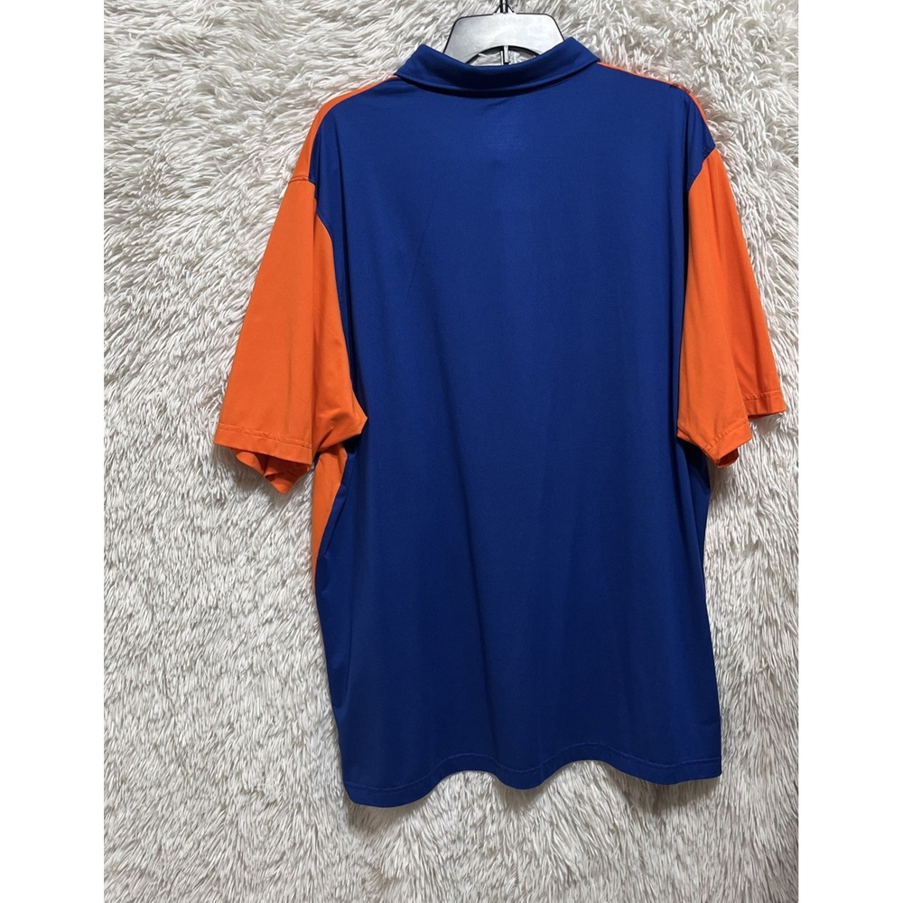 Box Seat Polo‎ Shirt Mens Size 2XL Blue Short Sleeve Florida Gators Logo NCAA - Picture 2 of 9